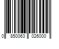 Barcode Image for UPC code 0850063026000