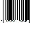 Barcode Image for UPC code 0850300008042