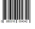 Barcode Image for UPC code 0850316004342