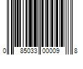 Barcode Image for UPC code 085033000098