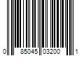 Barcode Image for UPC code 085045032001