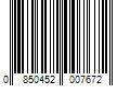 Barcode Image for UPC code 0850452007672