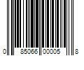 Barcode Image for UPC code 085066000058