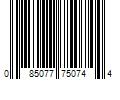 Barcode Image for UPC code 085077750744