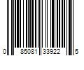 Barcode Image for UPC code 085081339225