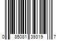 Barcode Image for UPC code 085081393197