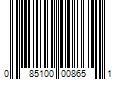 Barcode Image for UPC code 085100008651