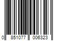 Barcode Image for UPC code 0851077006323