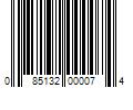 Barcode Image for UPC code 085132000074