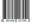 Barcode Image for UPC code 0851409007240