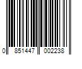 Barcode Image for UPC code 0851447002238