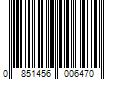 Barcode Image for UPC code 0851456006470