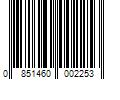 Barcode Image for UPC code 0851460002253