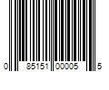 Barcode Image for UPC code 085151000055