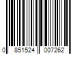 Barcode Image for UPC code 0851524007262