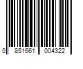 Barcode Image for UPC code 0851661004322