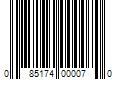 Barcode Image for UPC code 085174000070