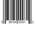 Barcode Image for UPC code 085184000312