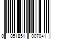 Barcode Image for UPC code 0851851007041