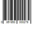 Barcode Image for UPC code 0851853000279