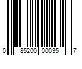 Barcode Image for UPC code 085200000357