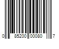 Barcode Image for UPC code 085200000807