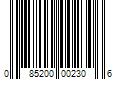 Barcode Image for UPC code 085200002306