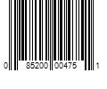 Barcode Image for UPC code 085200004751