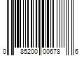 Barcode Image for UPC code 085200006786