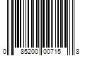 Barcode Image for UPC code 085200007158