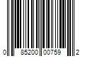 Barcode Image for UPC code 085200007592