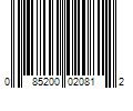 Barcode Image for UPC code 085200020812