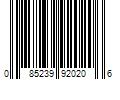 Barcode Image for UPC code 085239920206