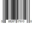 Barcode Image for UPC code 085267078108