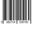 Barcode Image for UPC code 0852704005160