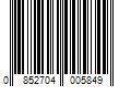 Barcode Image for UPC code 0852704005849