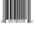 Barcode Image for UPC code 085313000060