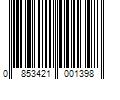 Barcode Image for UPC code 0853421001398