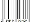 Barcode Image for UPC code 0853444001009