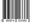 Barcode Image for UPC code 0853514003360