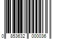 Barcode Image for UPC code 0853632000036