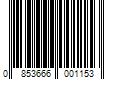 Barcode Image for UPC code 0853666001153