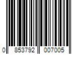 Barcode Image for UPC code 0853792007005