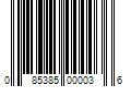 Barcode Image for UPC code 085385000036