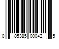 Barcode Image for UPC code 085385000425