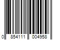 Barcode Image for UPC code 0854111004958. Product Name: Benebone Ring Bacon Flavor Dog Chew Toy, Medium
