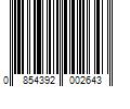 Barcode Image for UPC code 0854392002643