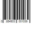 Barcode Image for UPC code 0854503001039