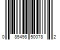 Barcode Image for UPC code 085498500782