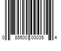 Barcode Image for UPC code 085500000354